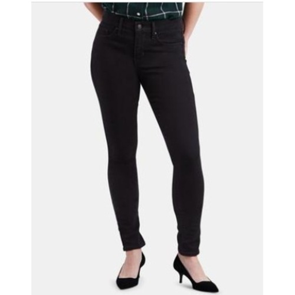 NWT Levi's Women's 311 Shaping Skinny Women's Black Soft Stretch Jeans 16 Short‎